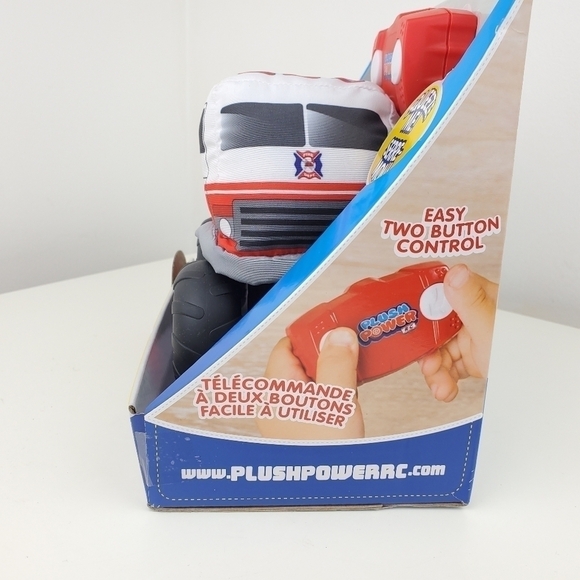 PLUSH Power RC, Remote Control Fire Truck with Soft Body and 2-Way Steering - Picture 8 of 12